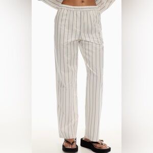 Wilfred Free Boardwalk striped pants, medium